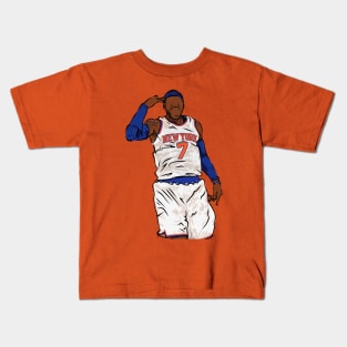 Carmelo Anthony Celebration Sketch Kids T-Shirt